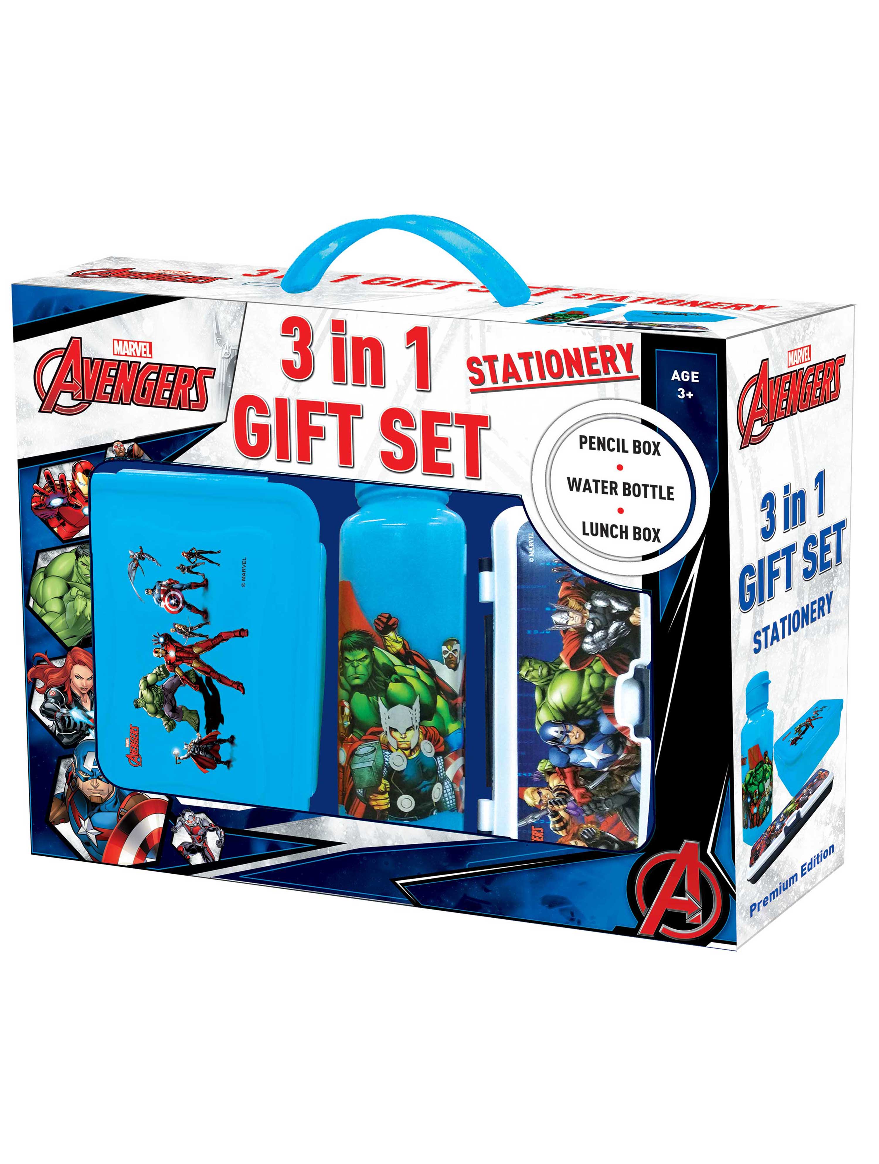 Marvel Avengers 3 in 1 Gift Set