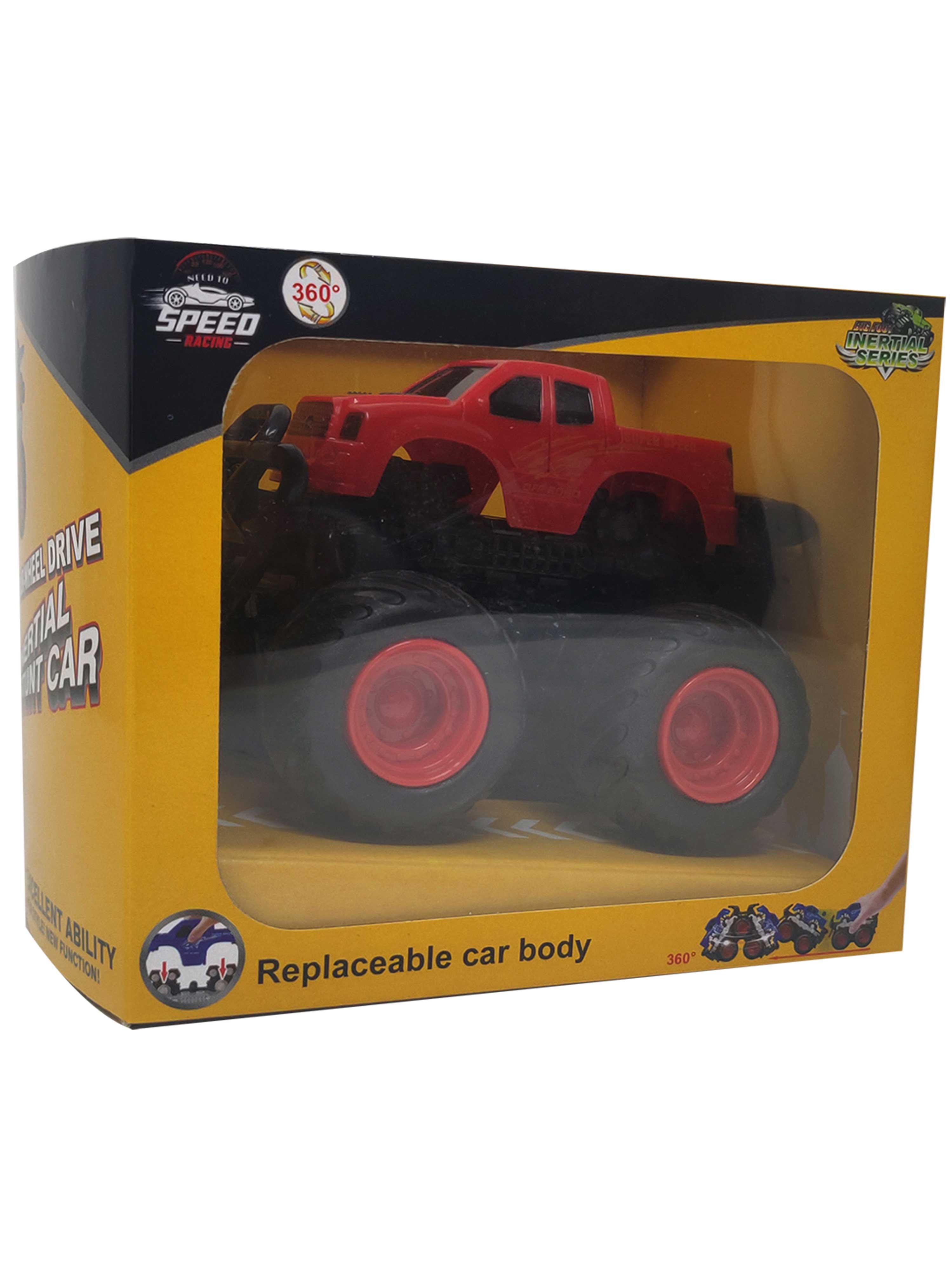 Friction Cars-Truck-Red
