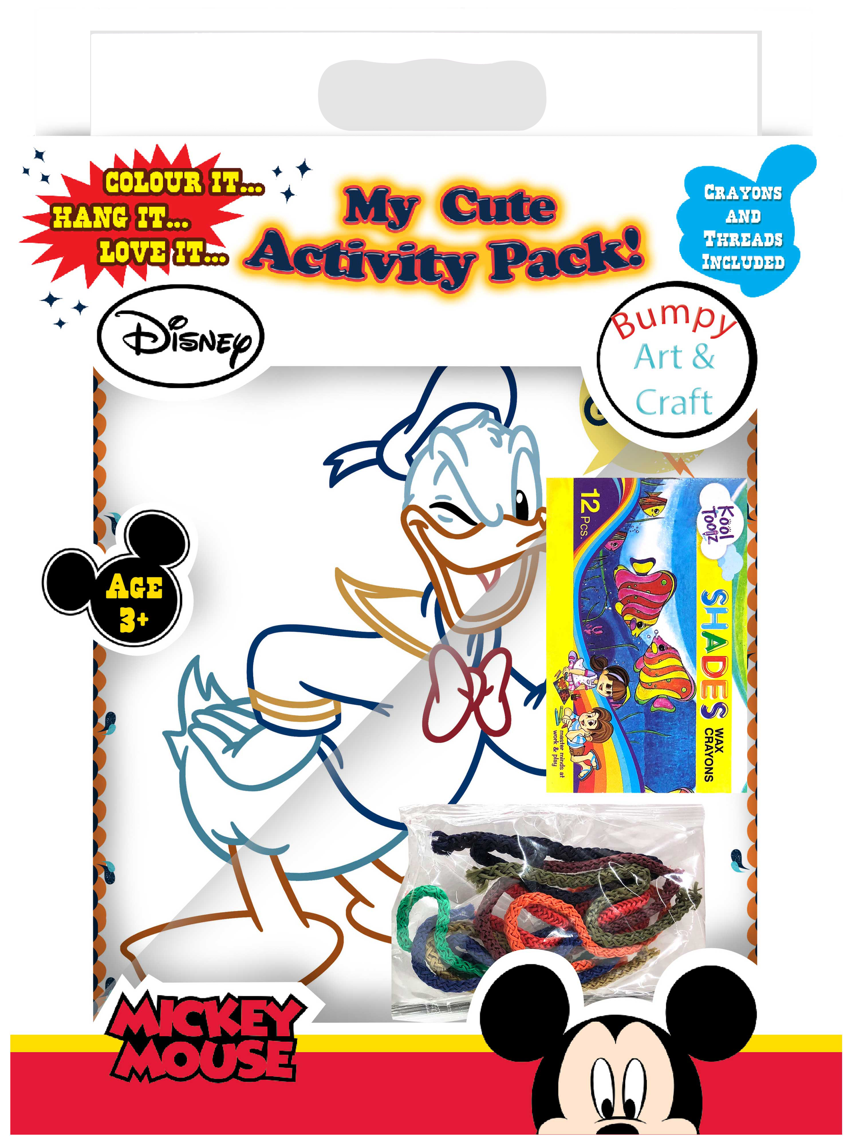 My Cute Activity Pack! Micky Mouse Bumpy