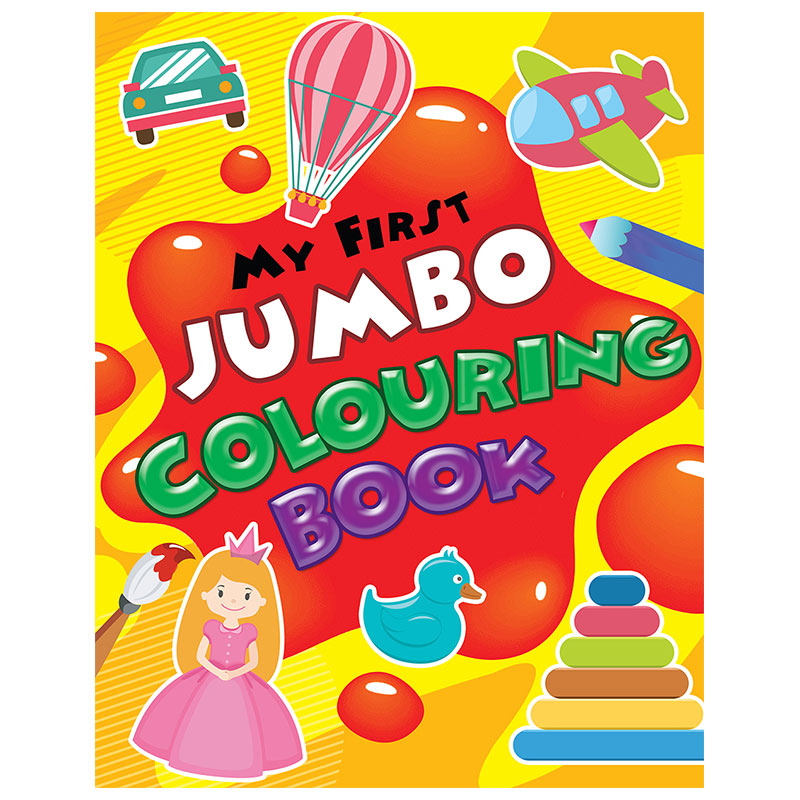 My First Jumbo Colouring Book