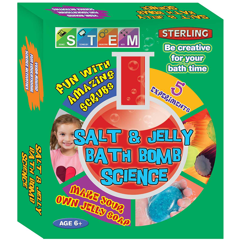 STEM Salt & Jelly Bath Bomb