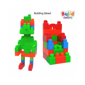 Construction Mega Blocks for Kids - (100 Pcs-Multicolor)